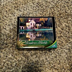 Windows to the World Jigsaw Puzzle (750 Pieces)
Size:  Approx. 19in x 27in